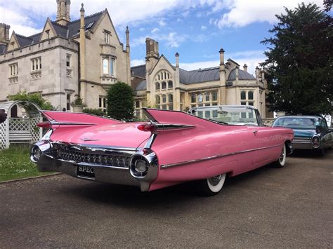 1959 cadillac eldorado biarritz convertible pink