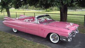 1959 pink cadillac convertible for sale