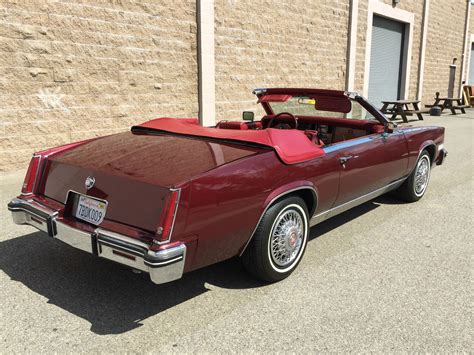 1984 cadillac eldorado convertible for sale