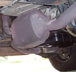 how to empty catalytic converter 1975 cadillac eldorado