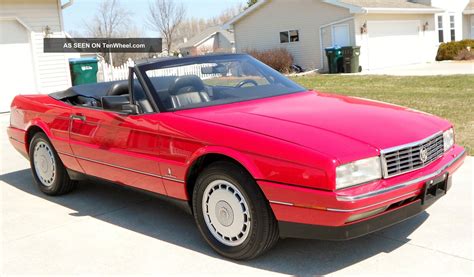 1992 cadillac allante convertible