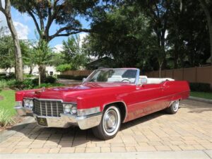 69 cadillac coupe deville convertible