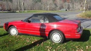 92 cadillac allante convertible